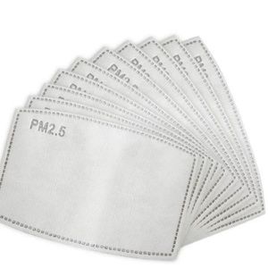 ( 3 )PM2.5 Face Carbon Filter in package 😷